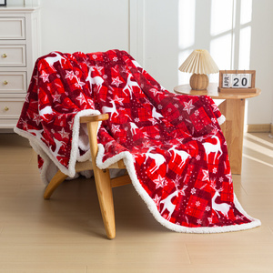 Koc 160 x 200 Mikrofibra Świąteczna Hayat 106