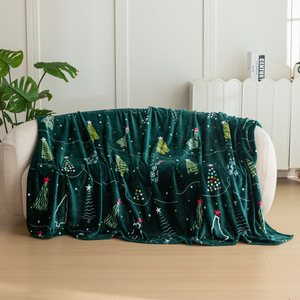 Koc 160 x 200 Mikrofibra Świąteczna Donato 09