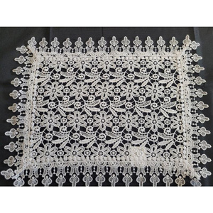 Napkin 30 x 40 Guipure pattern 155_White