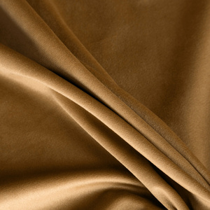 Curtain 140 x 250 Decorative Velvet Melanie Honey