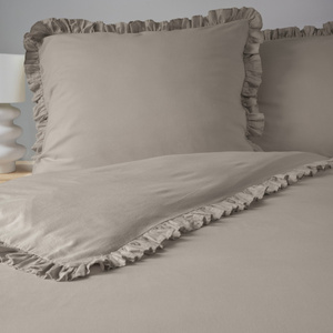 Pościel 160 x 200 3cz Bawełna Pure Z Falbaną 03