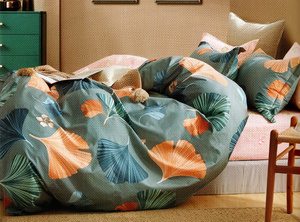 Bedding 160 x 200 3pcs Cotton Satin No. A1793