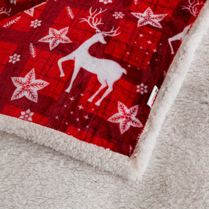 Koc 160 x 200 Mikrofibra Świąteczna Hayat 106