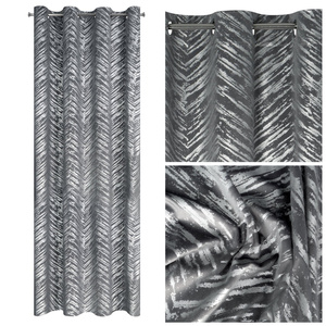 Curtain 140 x 250 Decorative Velvet Sara Sta+Silver