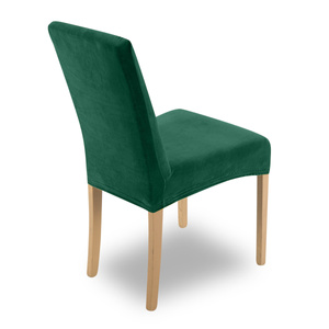 Velvet Chair Cover 35x55x30 Pokr04 Dark Green
