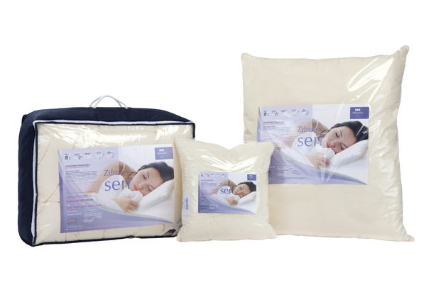 Healthy Sleep Quilted Pillow 40 x 60 Extra Cream