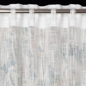 Curtain 140 x 270 Decorative Irma Braces Green+Beige