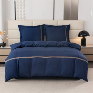 Pościel 140 x 200 2cz Gładka Z Haftem Lumera 02