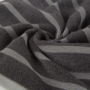 50 x 90 Bath Towel 500g/m2 Isla 02 Graphite