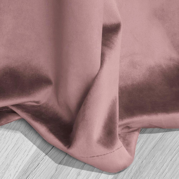 Zasłona 140 x 270 Dekoracyjna Velvet Soft Pudrowy