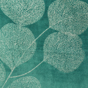 BLANKET 150 X 200 MICROFIBER GINKO2 TURQUOISE