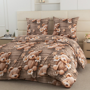 Bedding 160 x 200 3pc Satin Maria 3286