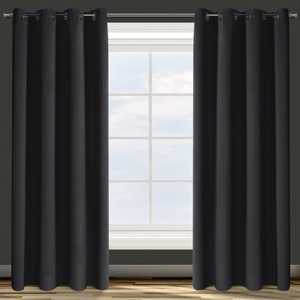 Curtain 135 x 250 Decorative Parisa Black