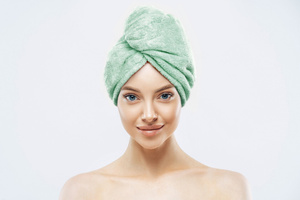 Turban 65 x 25 Microfiber Towel Aki Mint