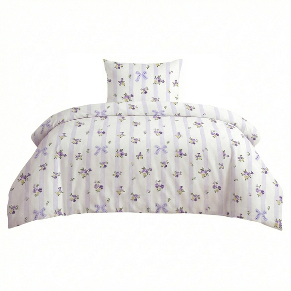 Pościel 140 x 200 2cz Satyna Bawełniana Aurela 02