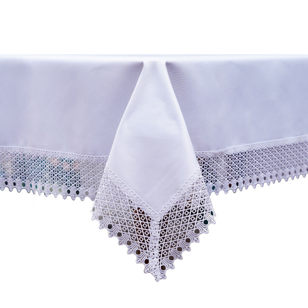 Tablecloth 110 x 160 Guipure pattern 431 White