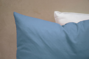 Cotton pillowcase 50 x 60 Uniform Ola Dark Turquoise