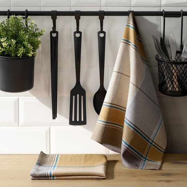 Kitchen Cloth 50 x 70 Cotton Olivia Beige1