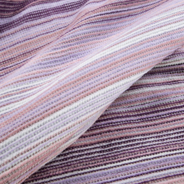 Koc 200 x 220 Bawełniano-Akrylowy Amber1 Pasy P+W