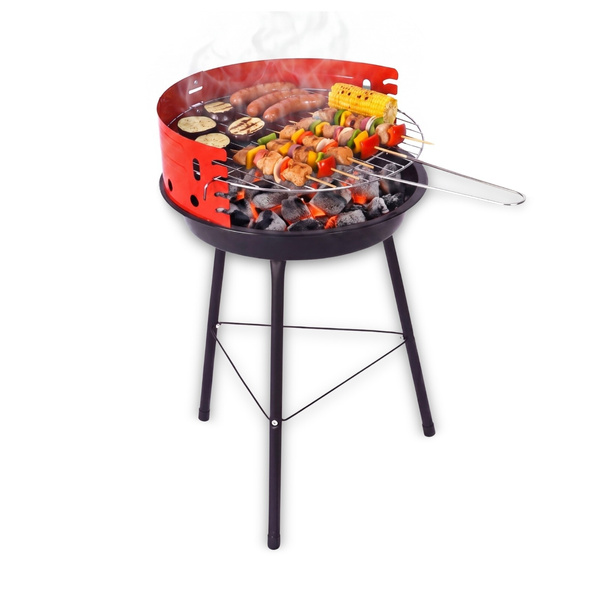 Grill Węglowy Okrągły Turystyczny Ruszt Gardo