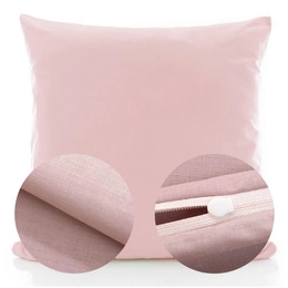 Cotton pillowcase 45 x 45 Uniform Ola Brown Pink