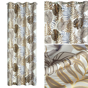 Curtain 140 x 250 Decorative Corfu Splits Brown