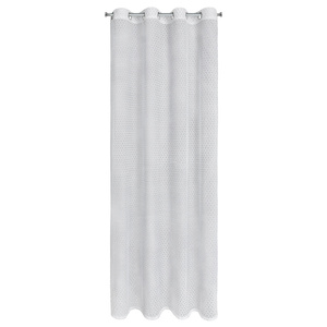 Firana 140 x 250 Dekoracyjna Przelotki CINDY Biały