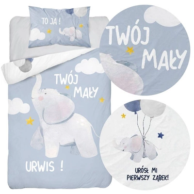 Pościel 100 x 135 Bambusowa Dziecięca Idylla 3525A