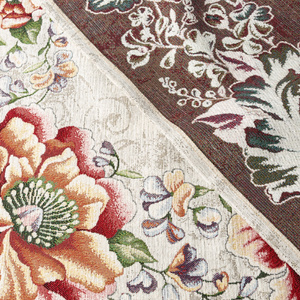 140 x 180 Decorative Tapestry Tablecloth 1182 Red