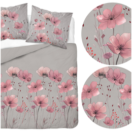 Pościel 160 x 200 3cz Asti Satynowa Bawełna 5493B