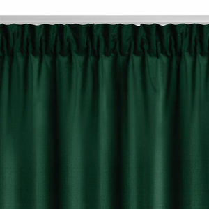 Zasłona 140 x 270 Dekoracyjna Taśma Viva Butelkowy