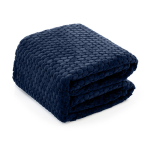 Blanket 200 x 220 Microfiber Embossed Plush Ala 3D Circle 08