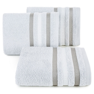 Bath Towel Gracja (02) 50 x 90 Silver