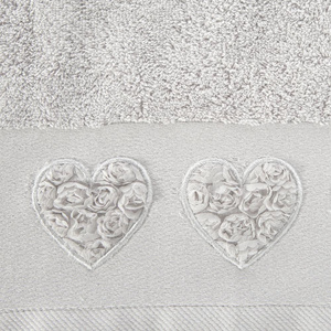 Kamila Bath Towel (02) 70 x 140 Silver