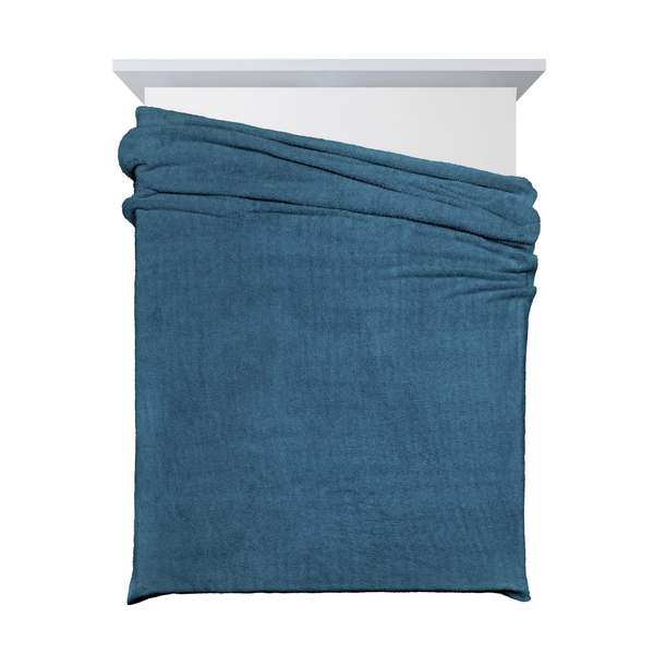 Blanket 70 x 160 Microfiber Lamb Lori Turquoise