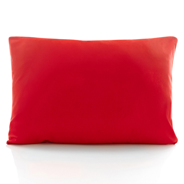 Poszewka Bawełna 50 x 80 Jednolita Ola Czerwony Red
