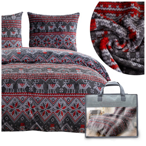 Pościel 200 x 220 3cz Mikrofibra Miś Martino 02