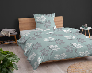 Bedding 140 x 200 2 pcs Flannel Cotton Laura 4945B