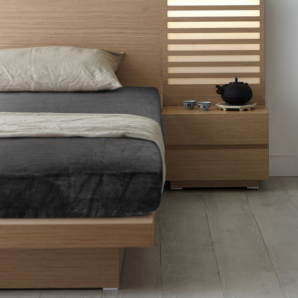 Sheet 100 x 200 Polar Flano Black