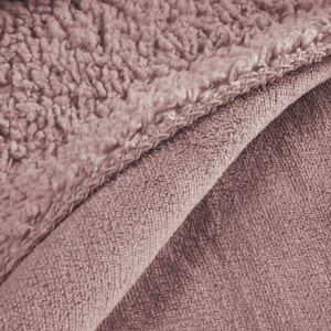 Blanket 150 x 200 Microfiber Reversible Tedy Pink