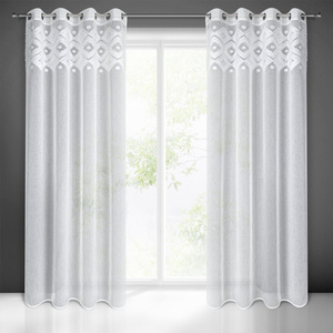 Curtain 140 x 250 Decorative Estera White