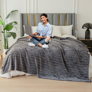 Blanket 200 x 220 Microfiber Embossed Yolanda 02