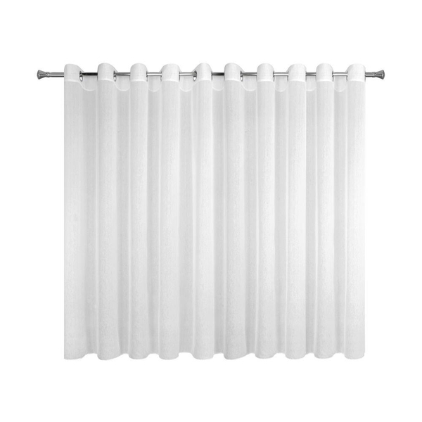 Rebecca Decorative Curtain 350 x 155 White Spillover