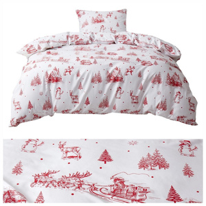 Bedding 140 x 200 2pc Satin Cotton Lapland