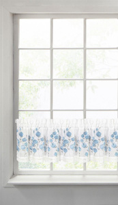 Decorative Curtain Pola 30 x 150 Blue