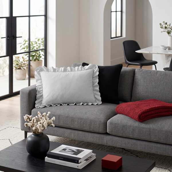 Poszewka 40 x 60 z Falbaną Luxury Jowita 07