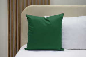 Cotton pillowcase 50 x 60 Uniform Ola Bottle Green