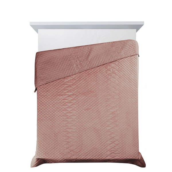 Bedspread 220 x 240 Quilted Design91 Luiz3 Pink