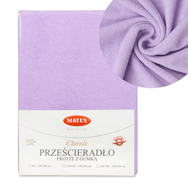 Prześcieradło 220 x 200 Frotte z Gumką CLASSIC 19