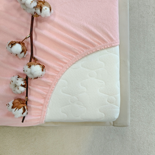 Terry sheet 90 x 200 with elastic Gaja 02